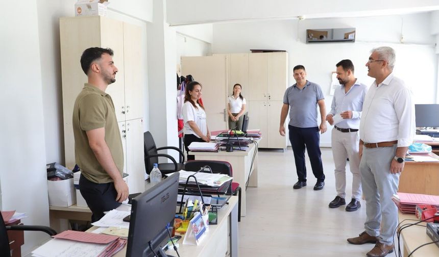 İl Müdürü Gökboğa'dan Yüreğir Sosyal Hizmet Merkezine ziyaret