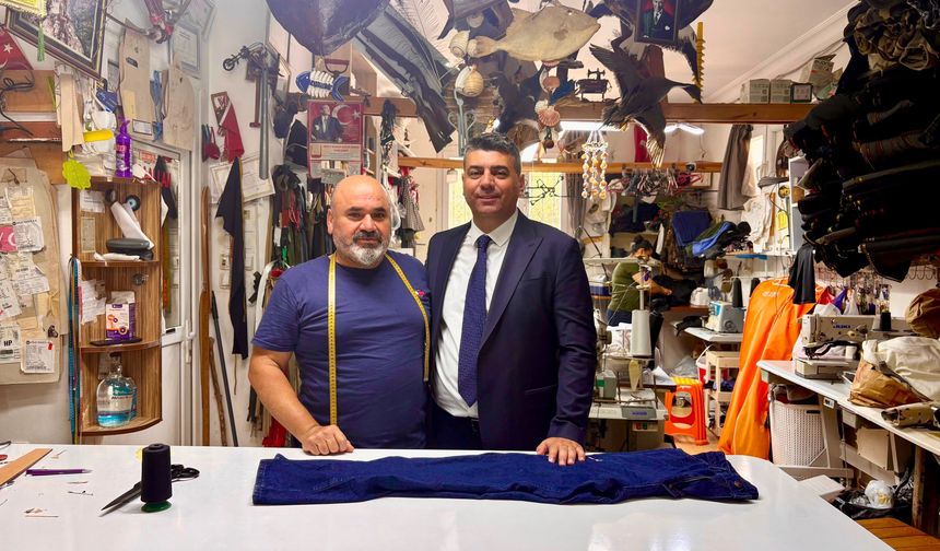 Karataş Kaymakamı Necati Aktan’dan esnafa veda ziyareti