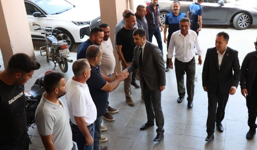Kaymakam Şenkon'dan Başkan Karaköse'ye ziyaret