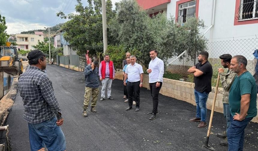Kozan Belediyesi yol çalışmalarına hız verdi
