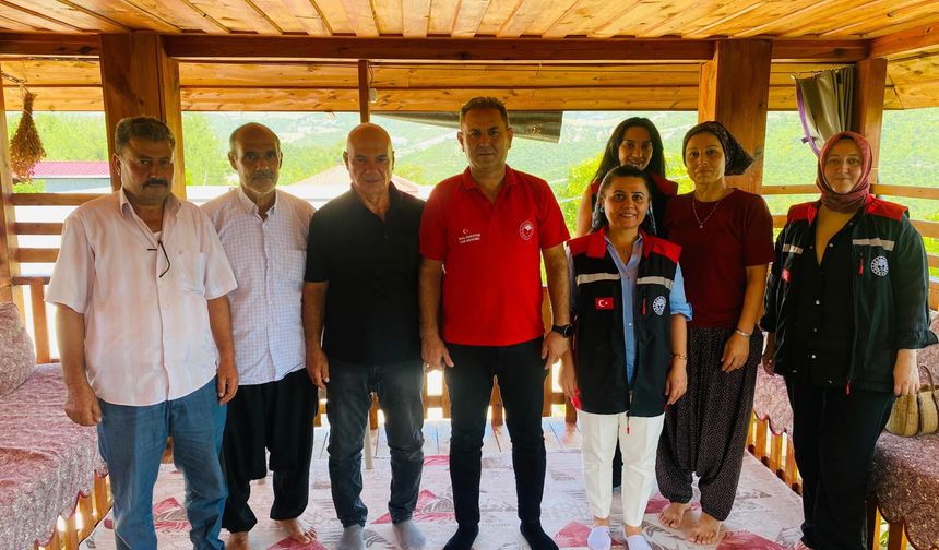 Kozan tarım ekiplerinden hastalık kontrolü