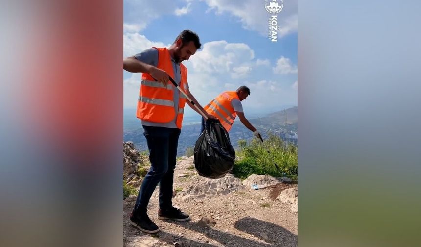 Kozan'da temizlik ve peyzaj çalışmaları aralıksız sürüyor