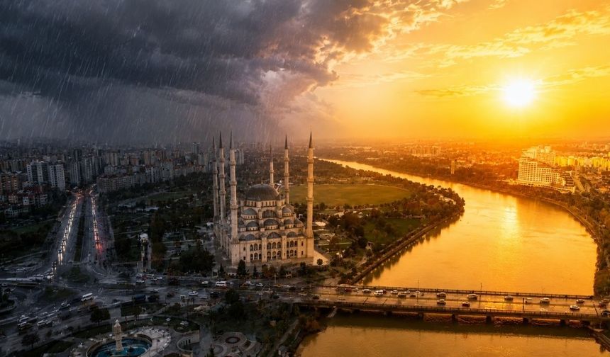 Meteoroloji tarih verdi: Adana'da kavurucu sıcaklara yağmur freni!