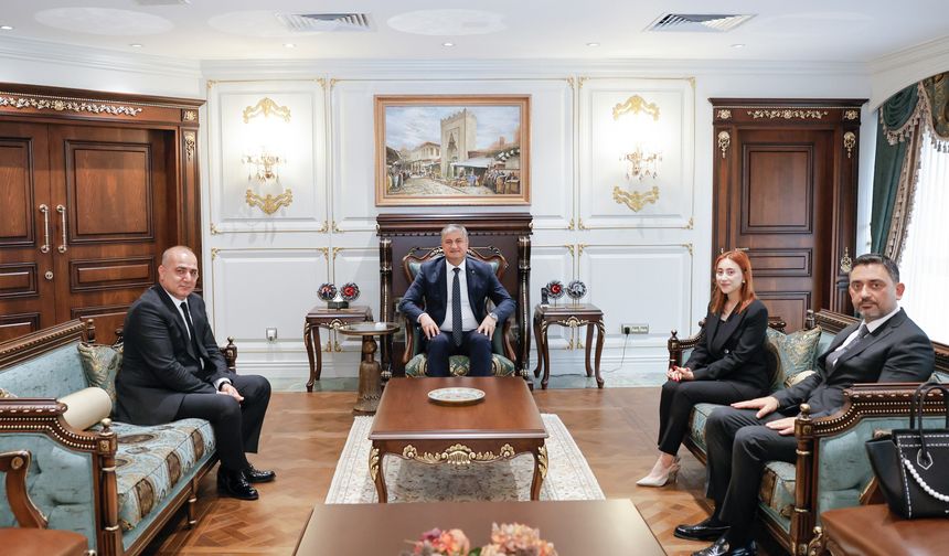 MHP Adana İl Başkanı Hakan Yıldırım’dan Vali Yavuz’a ziyaret