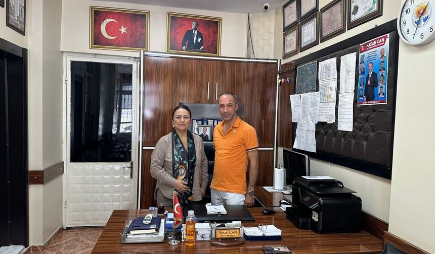 Müzeyyen Şevkin'den 5 Ocak Mahallesi'ne ziyaret