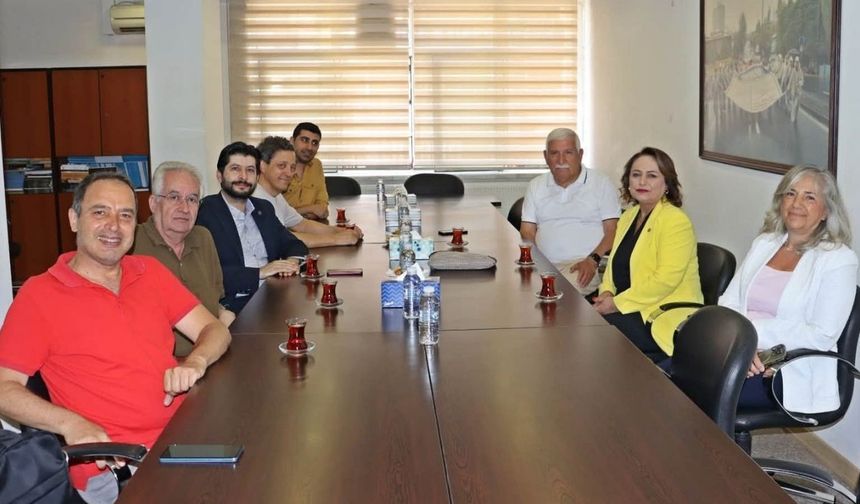 Müzeyyen Şevkin'den TMMOB Yönetimine hayırlı olsun ziyareti