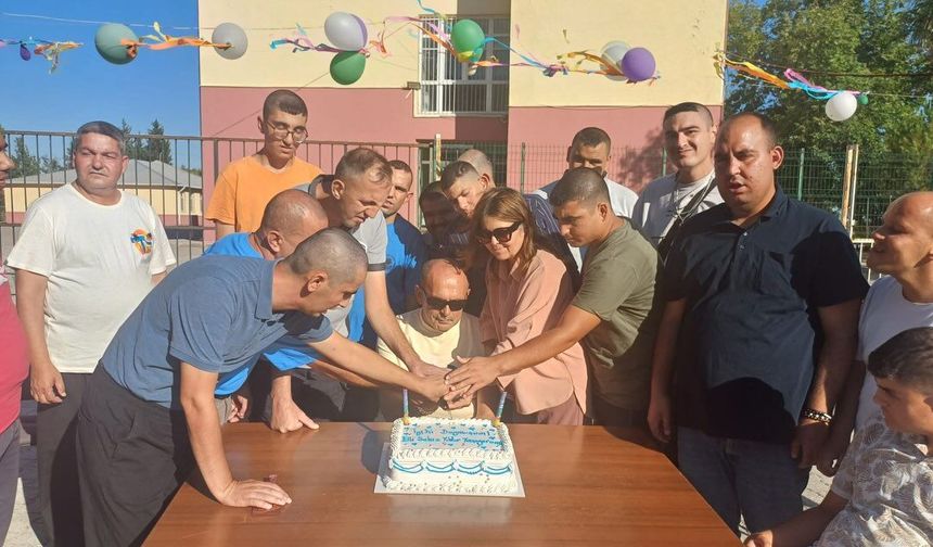 Özel bireylerden unutulmaz doğum günü eğlencesi