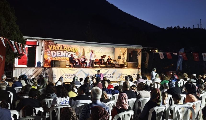 “Yayladan Denize Yaz Şenliği” Kozan’da vatandaşlarla buluşuyor