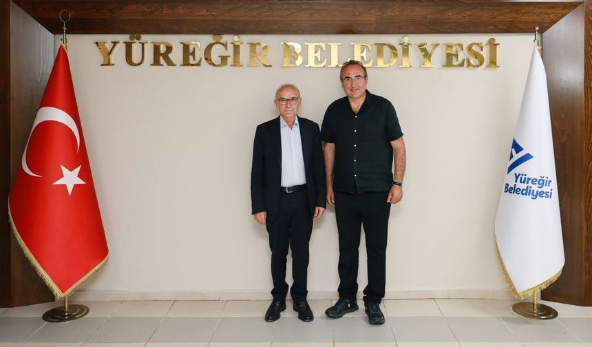 Sunay Akın'dan Yüreğir Belediyesi'ne anlamlı ziyaret