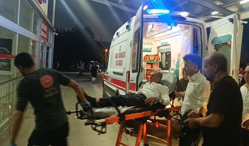 Tufanbeyli Belediye Başkanı Ahmet Aktürk hastaneye kaldırıldı