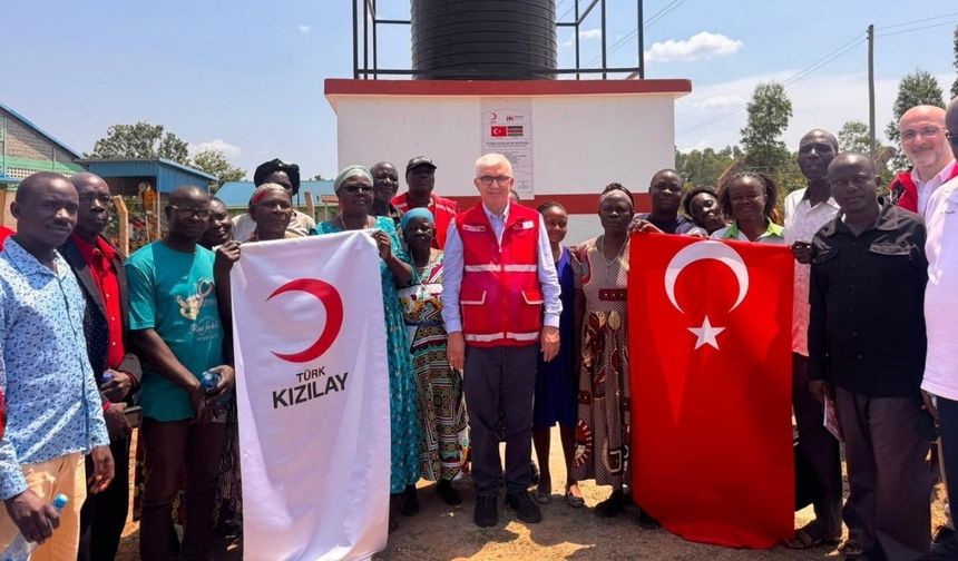 Türk Kızılayı'ndan Kenya'ya umut! 25 bin kişi temiz suya kavuştu