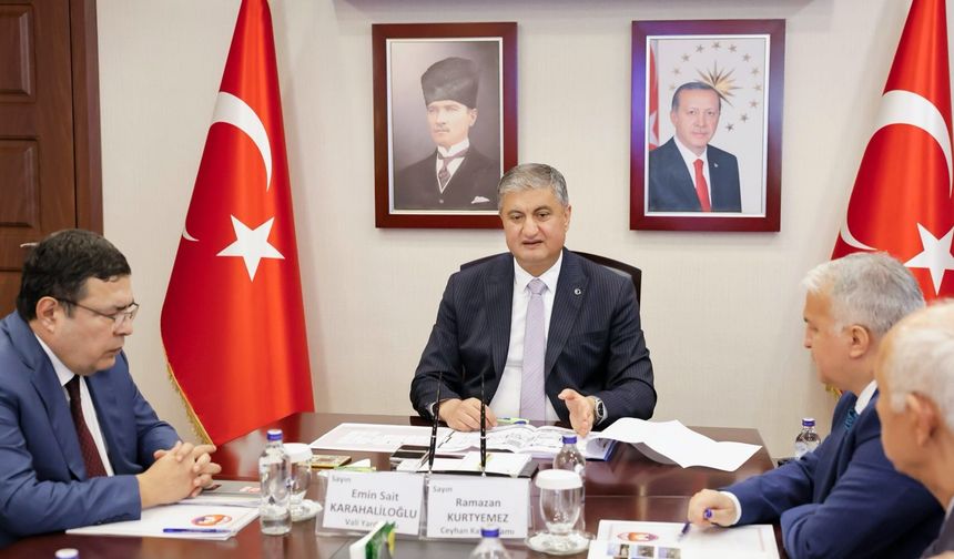 Vali Yavuz'dan Ceyhan ve Pozantı müjdesi: "Kamu binaları devletin güler yüzüdür"