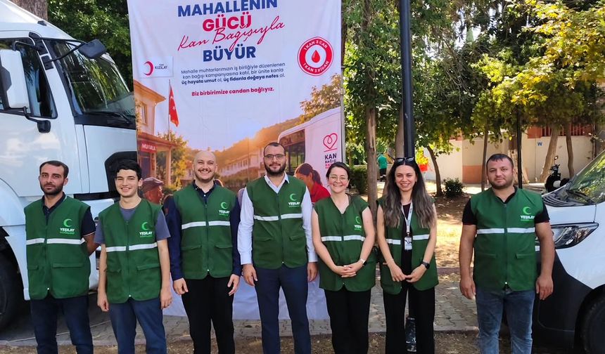 Yeşilay Adana Şubesi’nden kan ve fidan bağışı hamlesi