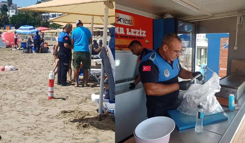 Yumurtalık Belediyesi'nden sahil işletmelerine hijyen denetimi