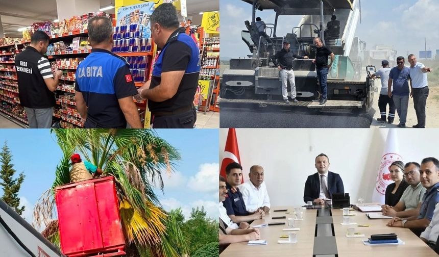 Yumurtalık Belediyesi sahada! Asfalt, temizlik ve denetimler hız kesmiyor