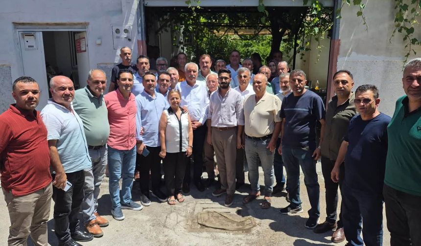 Zeydan Karalar'dan Seyhan muhtarlarıyla buluşma