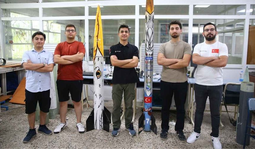 ABD’den ikincilikle dönen Adanalı roket takımının hedefi TEKNOFEST