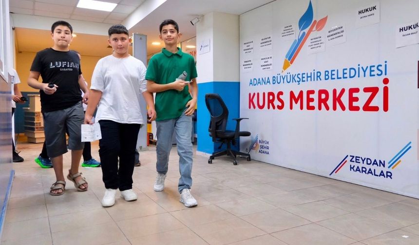 Adana Büyükşehir Belediyesinden öğrencilere ücretsiz kabul sınavı