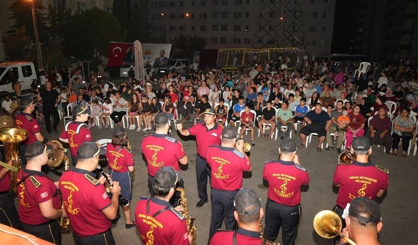 Adana'da mahalle mahalle eğlence: Sıradaki durak Yüreğir