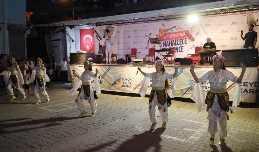 Büyükşehir’den Hadırlı Mahallesi’nde mahallece eğlence şöleni