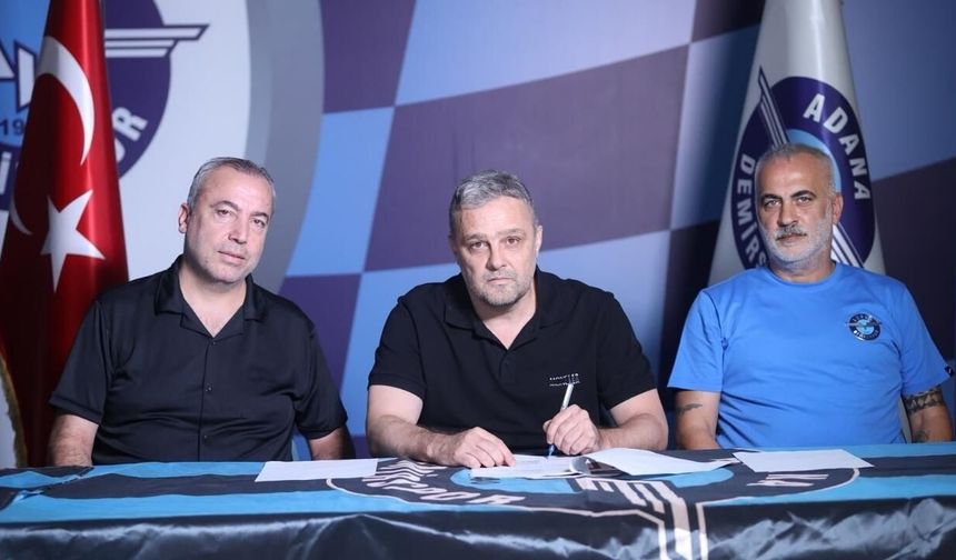 Son Dakika: Adana Demirspor'un yeni teknik direktörü Volkan Bekiroğlu oldu