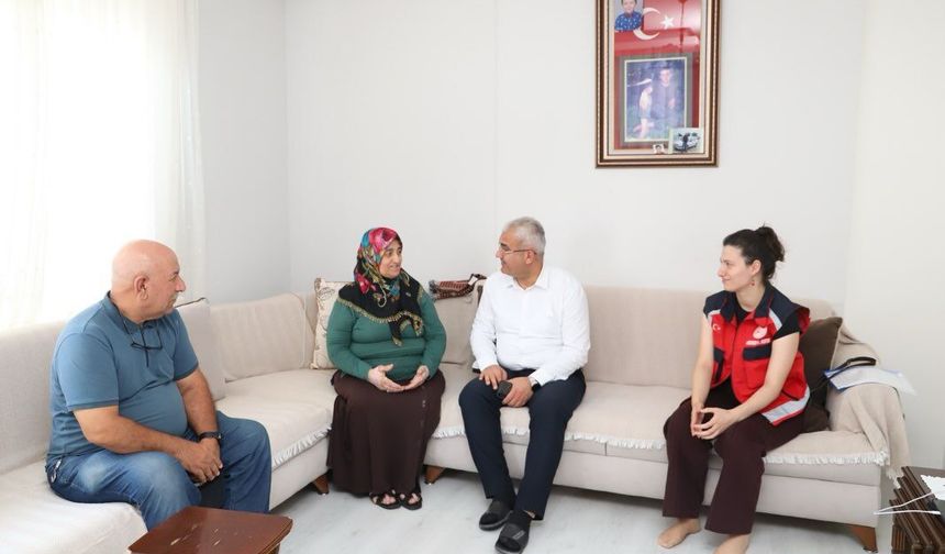 Adana İl Müdürü Mustafa Gökboğa'dan vefa ziyareti