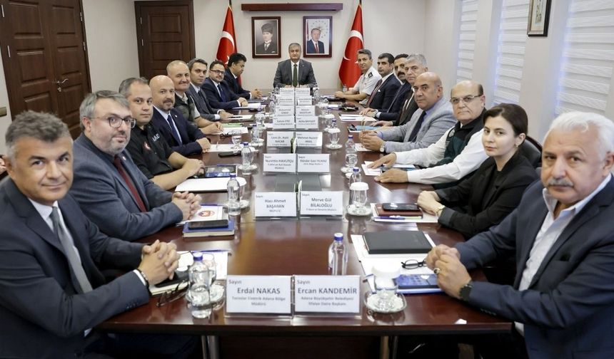 Adana'da ormanları korumak için kurumlar tek masada buluştu