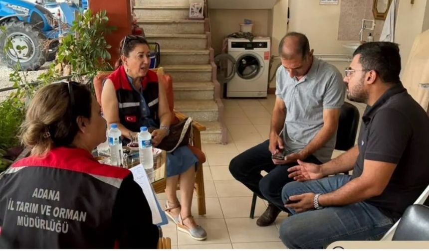 Adana’da üreticilere tarımsal bilgilendirme
