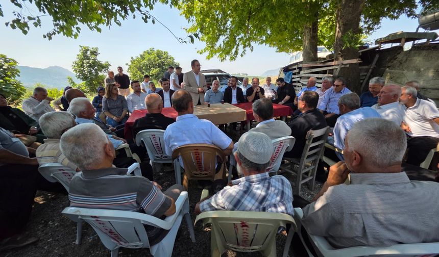 AK Parti Milletvekili Abdullah Doğru: "Üreten hemşehrilerimizin yanındayız"