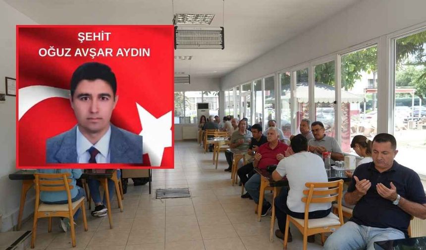 Adana’da “Yeşil Vatan” şehidi Oğuz Avşar Aydın dualarla anıldı