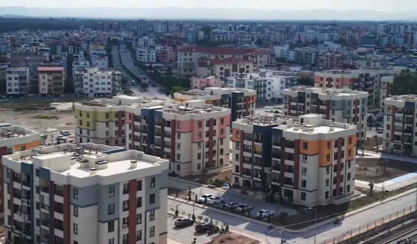 Bakanlıktan Adana paylaşımı! Ceyhan'daki afet konutlarının son hali görüntülendi