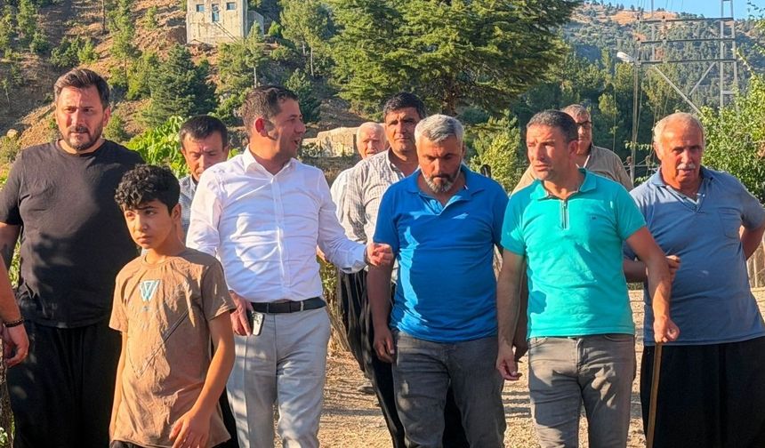 Başkan Özen, Göbeli Mahallesi'nin ihtiyaçlarını yerinde dinledi