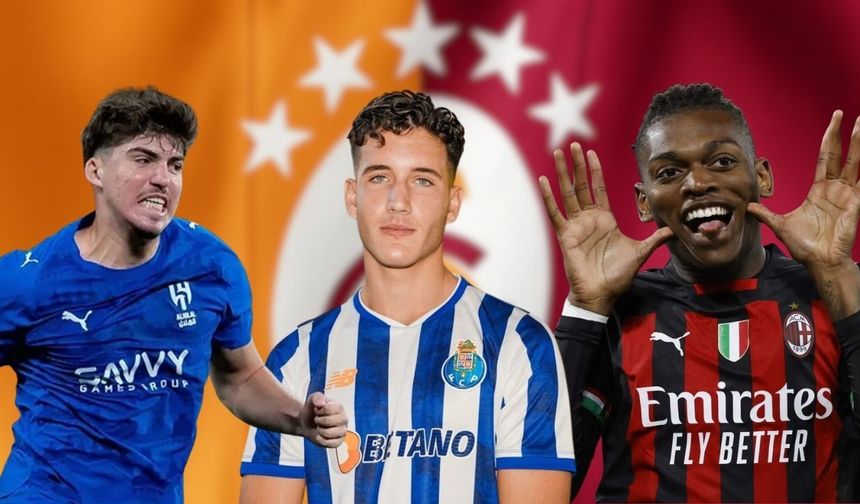 Galatasaray transferde üç koldan harekete geçti
