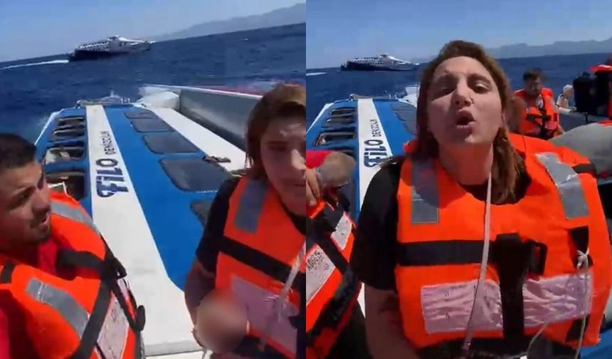 Girne’deki feribot faciasından kurtulan Adanalı Sudenaz’ın görüntüleri ortaya çıktı