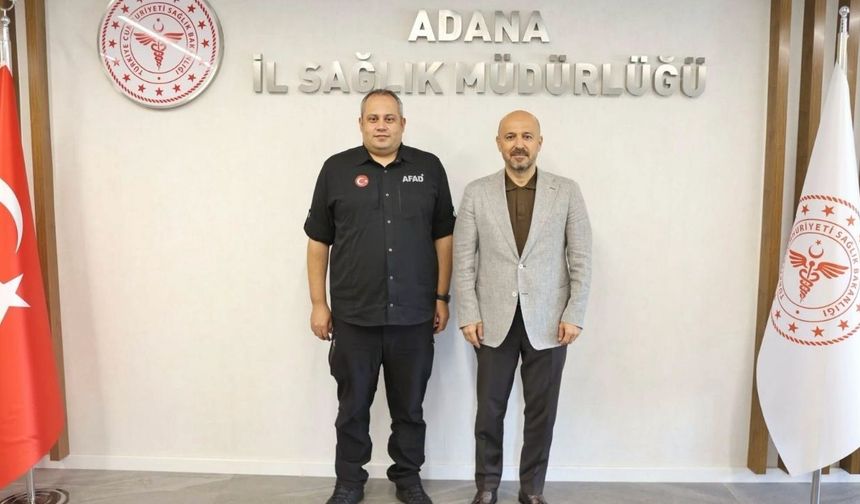 Halil Nacar, AFAD Müdürü Havutçu’yu ağırladı