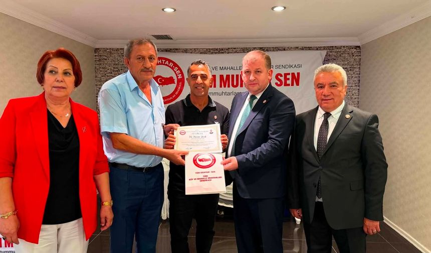 Hasan Yeşil, Tüm-MUHTAR-Sen Adana İl Temsilcisi oldu