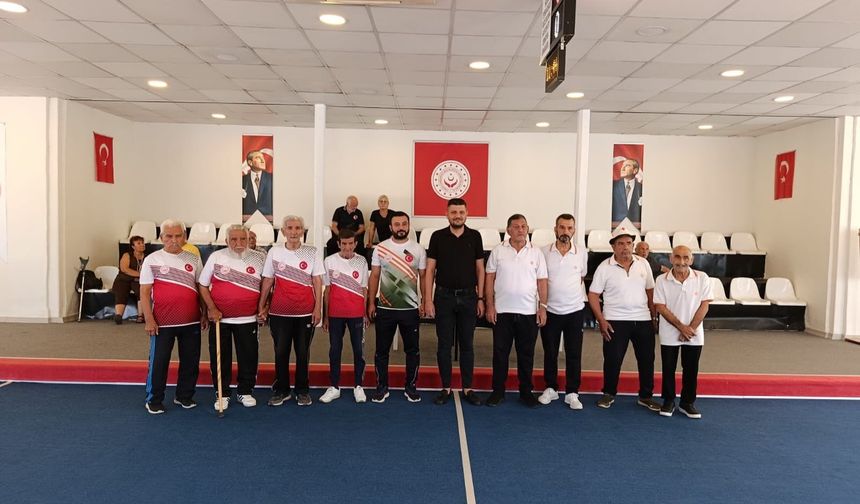 Huzurevi sakinlerinden Bocce sahnesinde büyük başarı