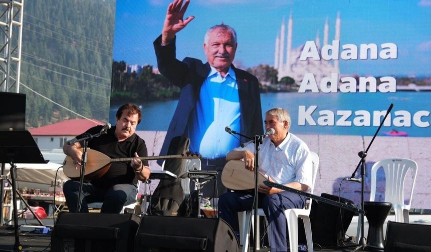 Karacaoğlan’ın mirası Kozan Göller Yaylası’nda yaşatıldı