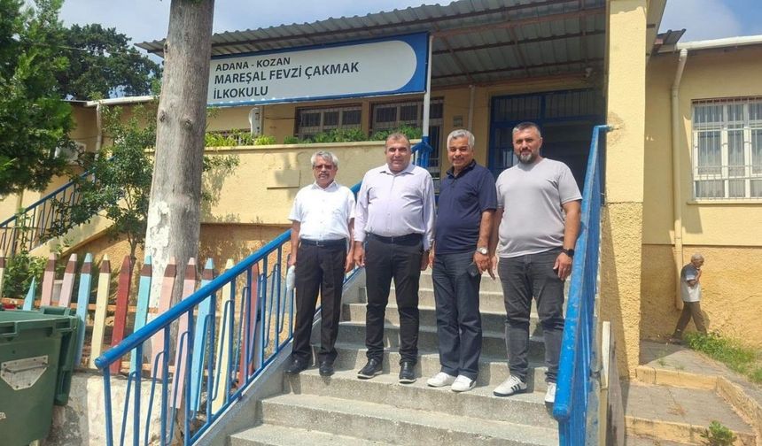 Kozan'da yeni eğitim öğretim yılı hazırlıkları hız kazandı