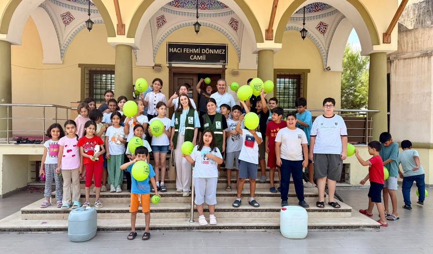 Miniklerden bağımsızlığa ilk adım: Hacı Fehmi dönmez Camii’nde Yeşilay buluşması