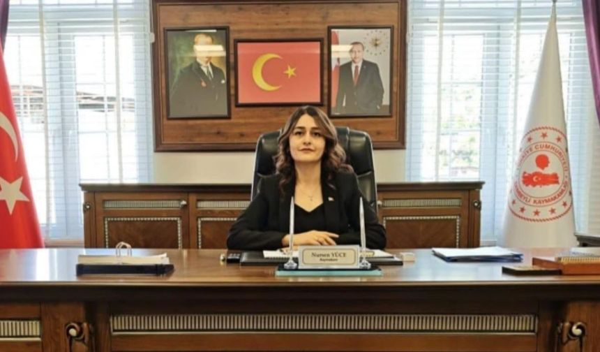 Saimbeyli’nin yeni Kaymakamı Nursen Yüce göreve başladı