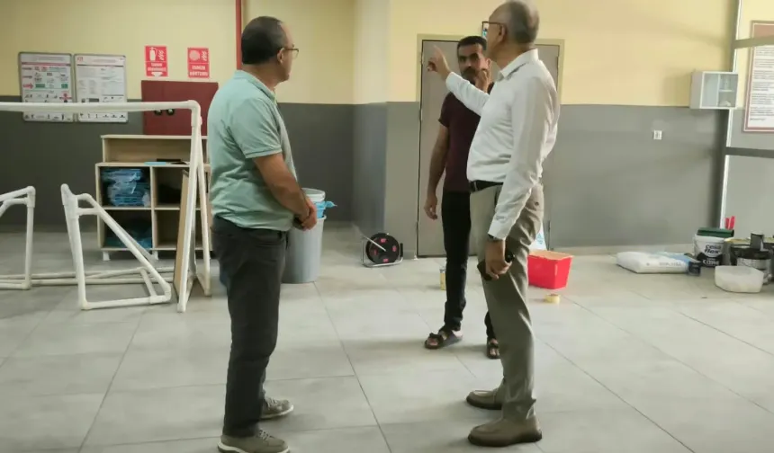 Sarıçam’da yeni eğitim sezonu hazırlıkları incelendi