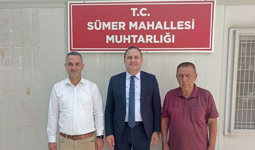 Seyhan İlçe Milli Eğitim’den Sümer Mahallesi’ne anlamlı ziyaret