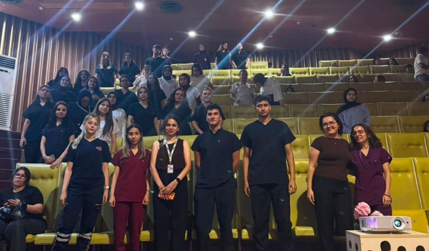 Seyhan YEDAM'dan stajyer sağlıkçılara bağımlılık ve bilinçlendirme semineri