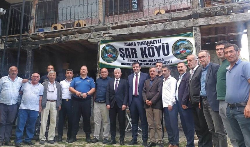 Tufanbeyli’de aynı sofrada buluştular: Aktürk’ten birlik mesajı