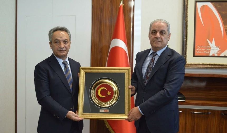 DAİMFED heyeti Başsavcı Ahmet Çelikkol’u ziyaret etti