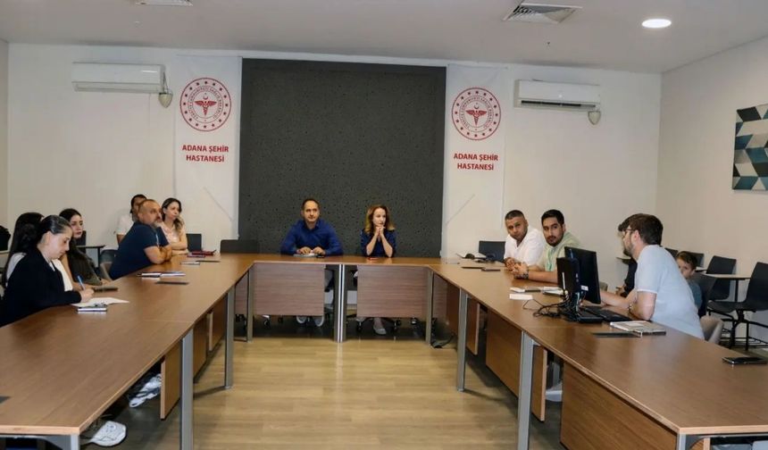 Adana Şehir Hastanesi’nde sağlıkta kalite toplantısı