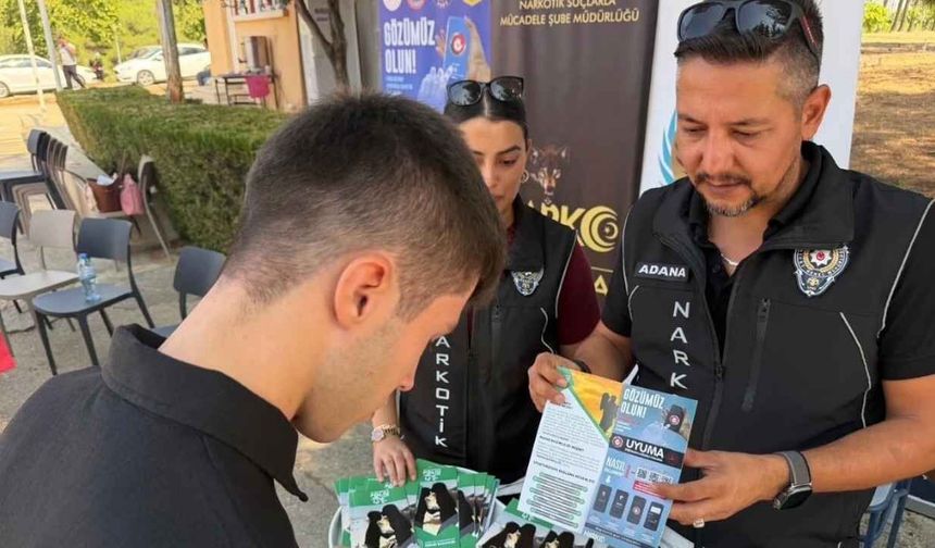 Adana’da uyuşturucuyla mücadelede yeni adım: Narkotik ekipleri sahada