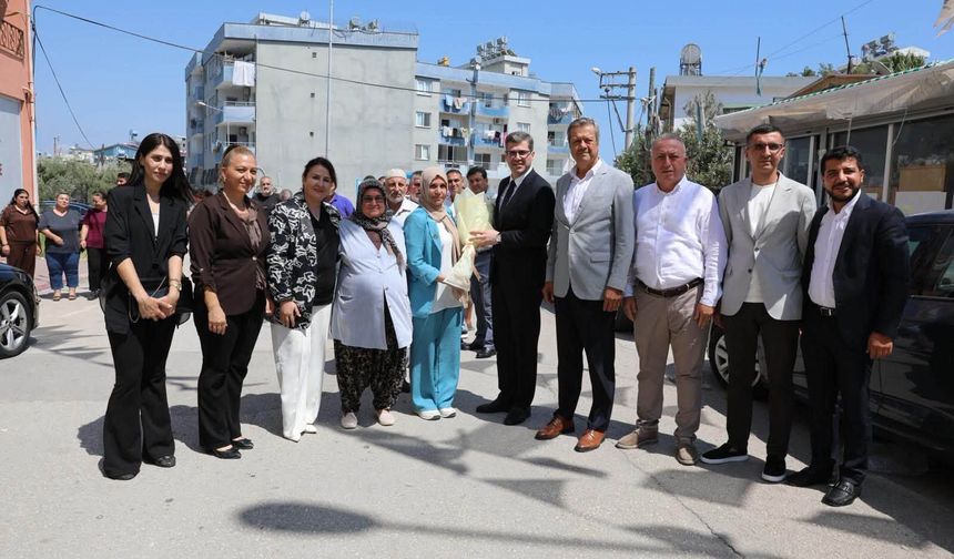 AK Parti Adana İl Başkanı Mustafa Özkan Karataş’ta