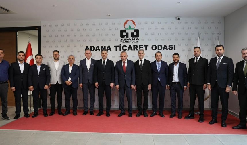 AK Parti Adana İl Teşkilatı'ndan ATO ve AESOB'a ziyaret